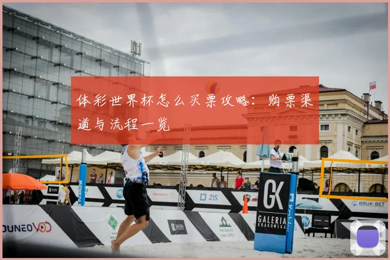 体彩世界杯怎么买票攻略：购票渠道与流程一览